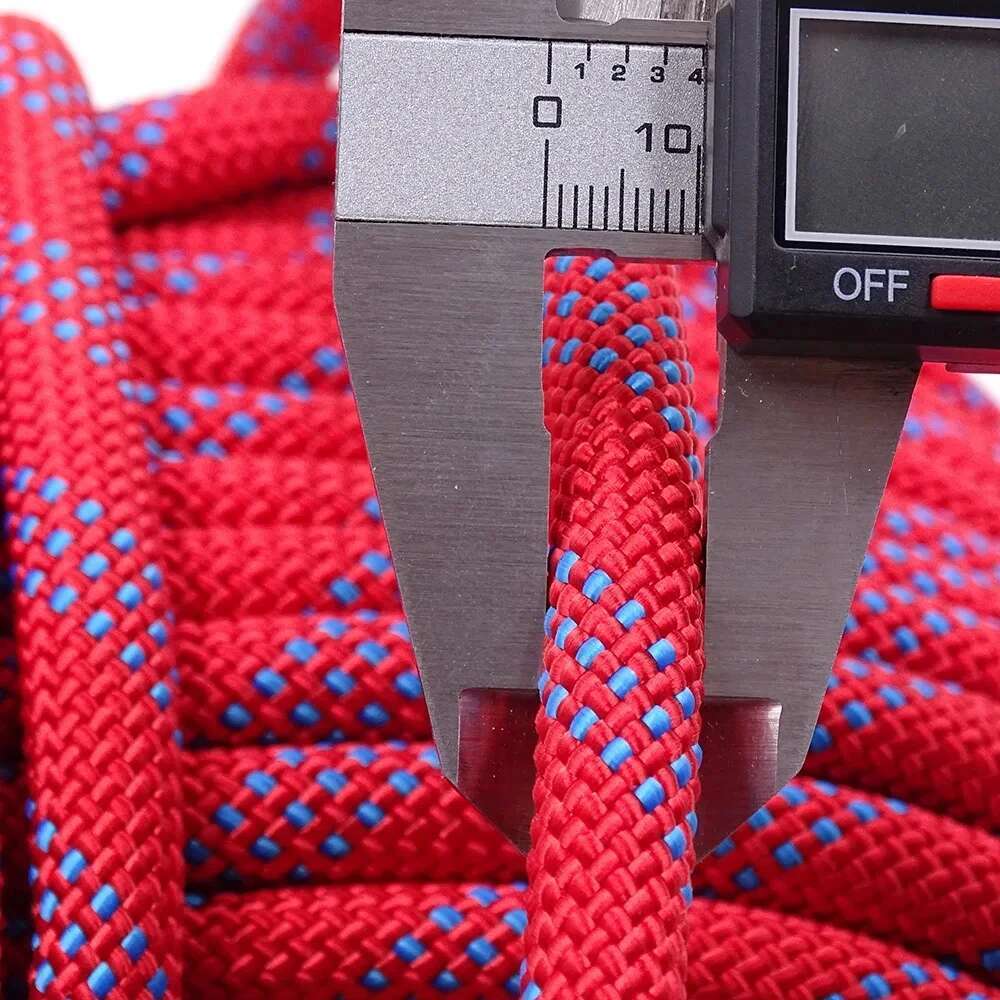 Thickened 10mm,10/20/30/50M Safe climbing Static rock Climbing rope Outdoor survival Fire escape Car rescue