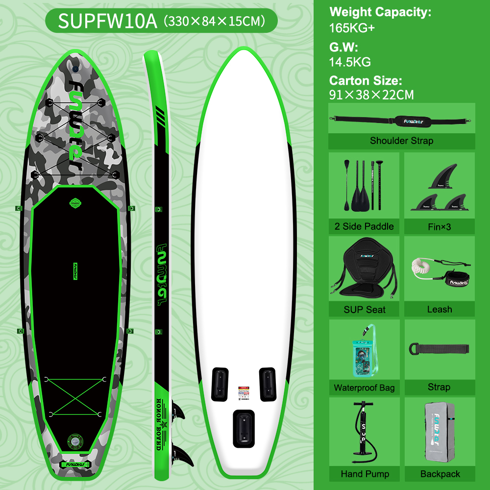 Funwater paddle board surfboard stand up paddleboard inflatable Tabla Surf Wholesale EU warehouses Padel surfboard surfing Sporting sup