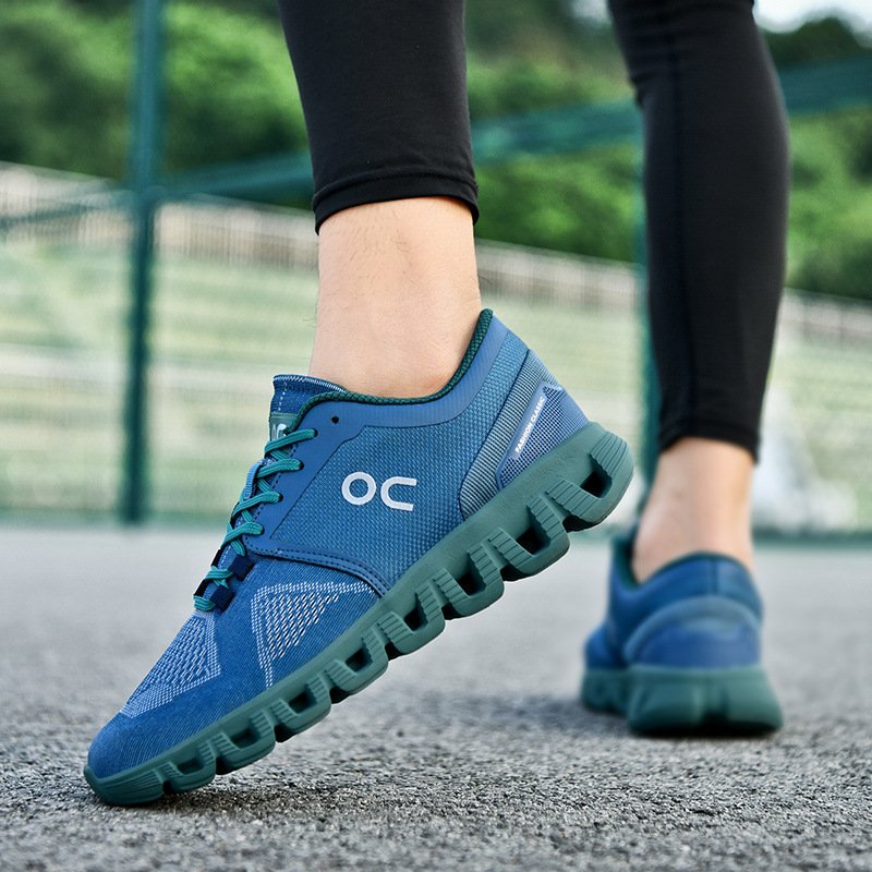Free shipping designer sport shoe men black white blue gray comfortable breathable wear-resisting outdoor casual shoe 2025