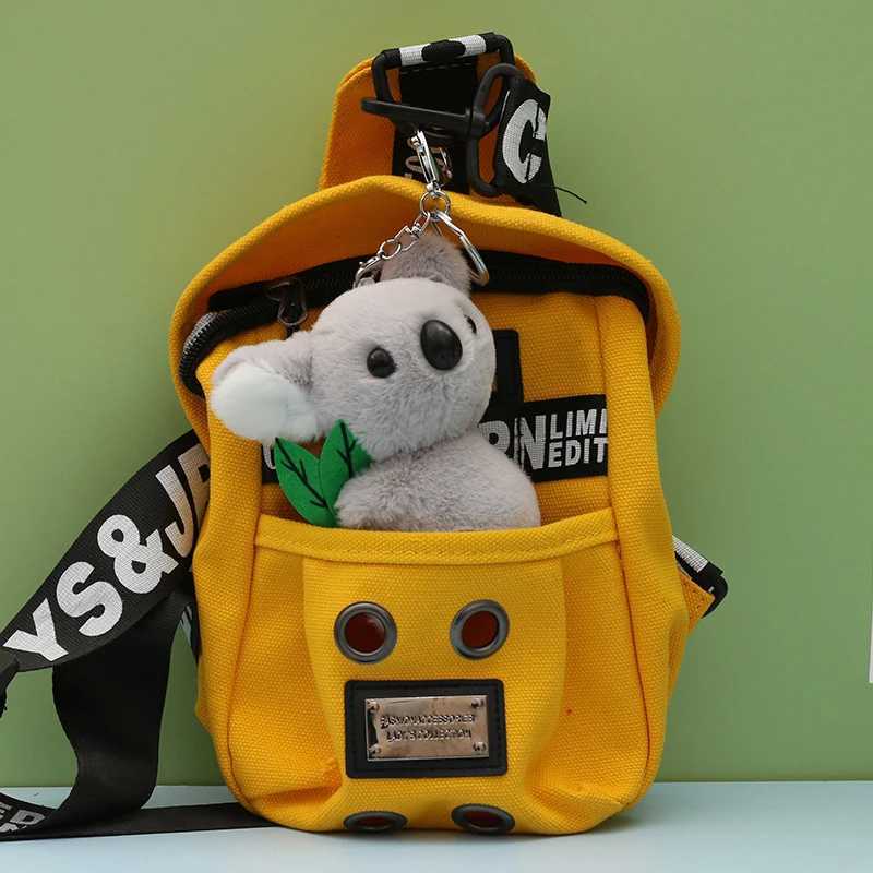 Cute Kola keychain plush toy Koala bear womens DIY jewelry accessory kit pendant novel gift charmXJ250409