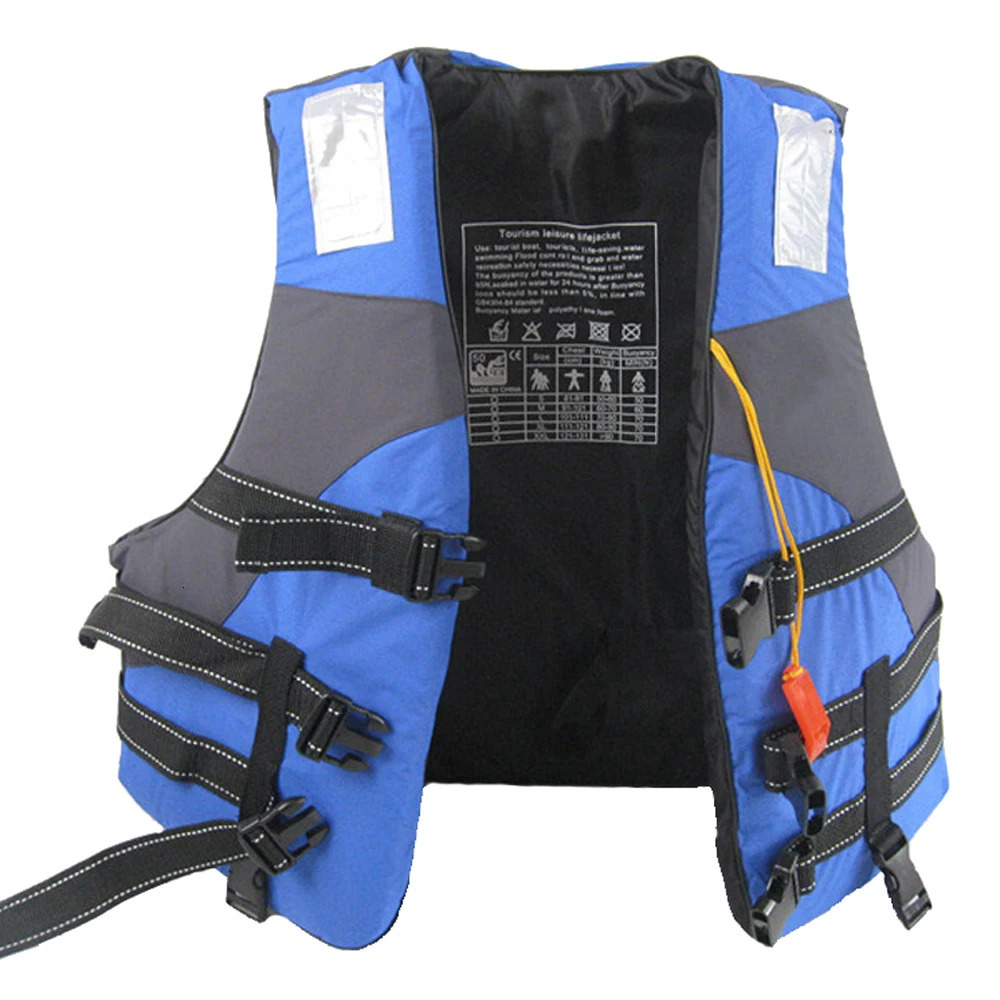 Life Jacket Adult and Children Inflatable Vest Water Sports Rowing Surfing Drifting Fishing Skiing Safety Life Jacket 250409