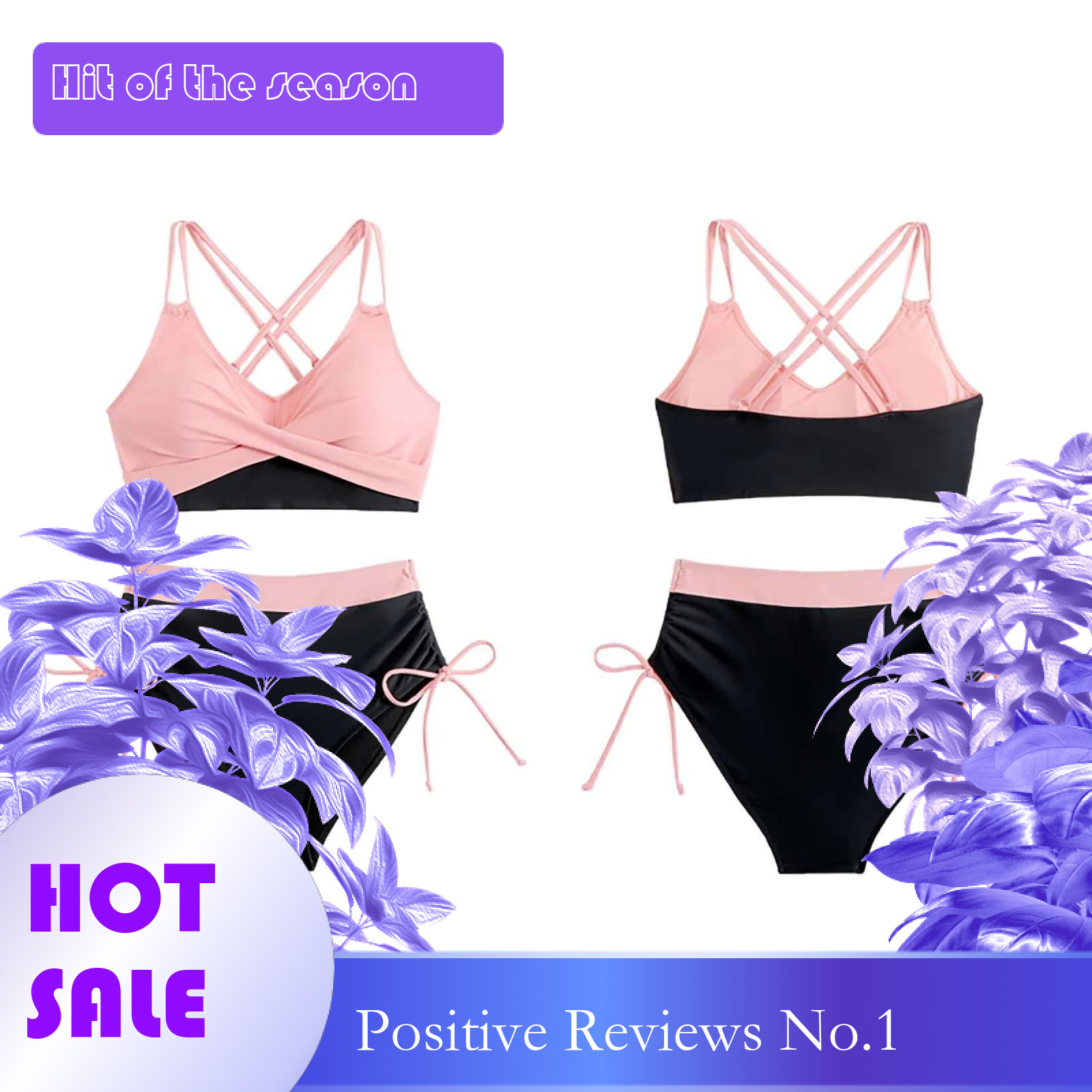 Dongdumaoyi Retro Ruched High Waist Print Bikini Set For Women Waisted Bikinis Swimwear Sexy Vintage Push Up Two Piece Swimsuits