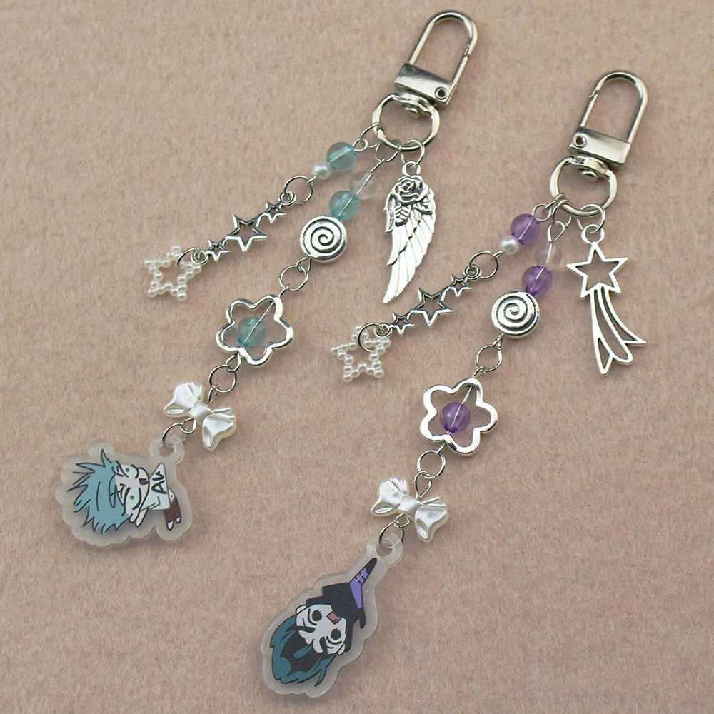 Alien Stage Ivan Till Role Playing Keychain Acrylic Kaii Keychain Backpack Pendant Decoration Car Keyring Accessories GiftXJ250409