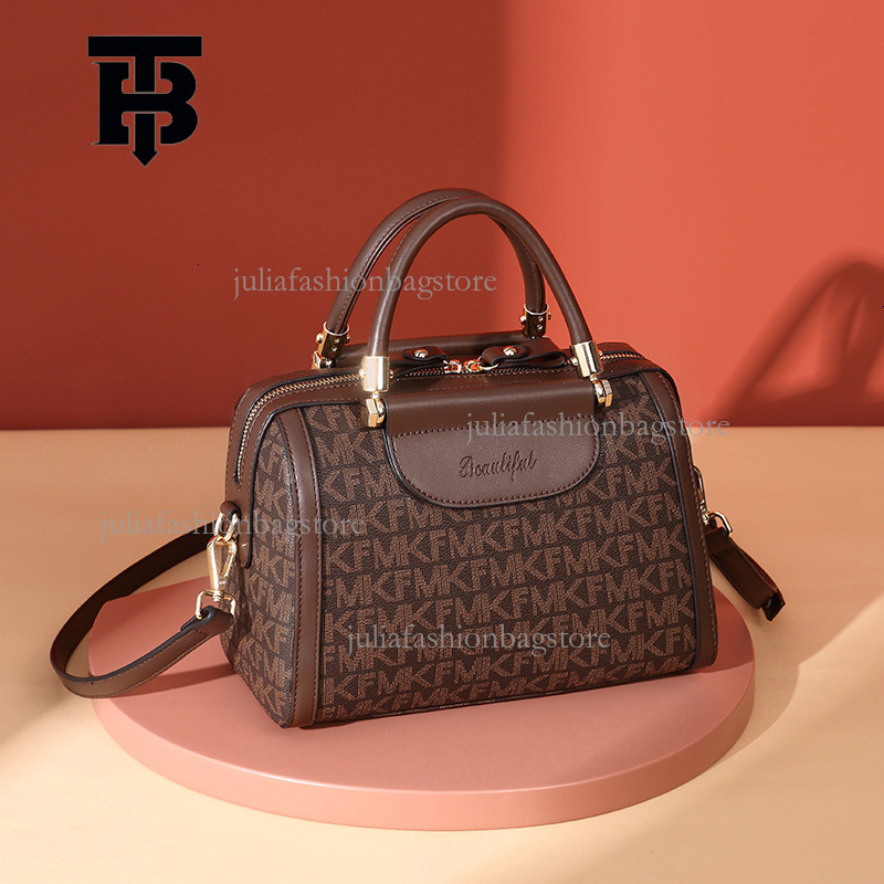 TB BHULAMTE Designer New Women's Letter Handbag Luxury Boston Pillow Bag Fashion Classic European And American Trendy Crossbody Bag Business Comm