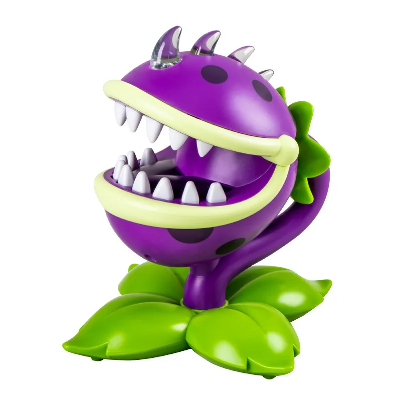 Plants Vs Zombies Licensed Chomper Battle Strategy Set Bulk Stock - Interactive Claw Machine Action Figure Collectible Toy Family Party Game Kids Gift