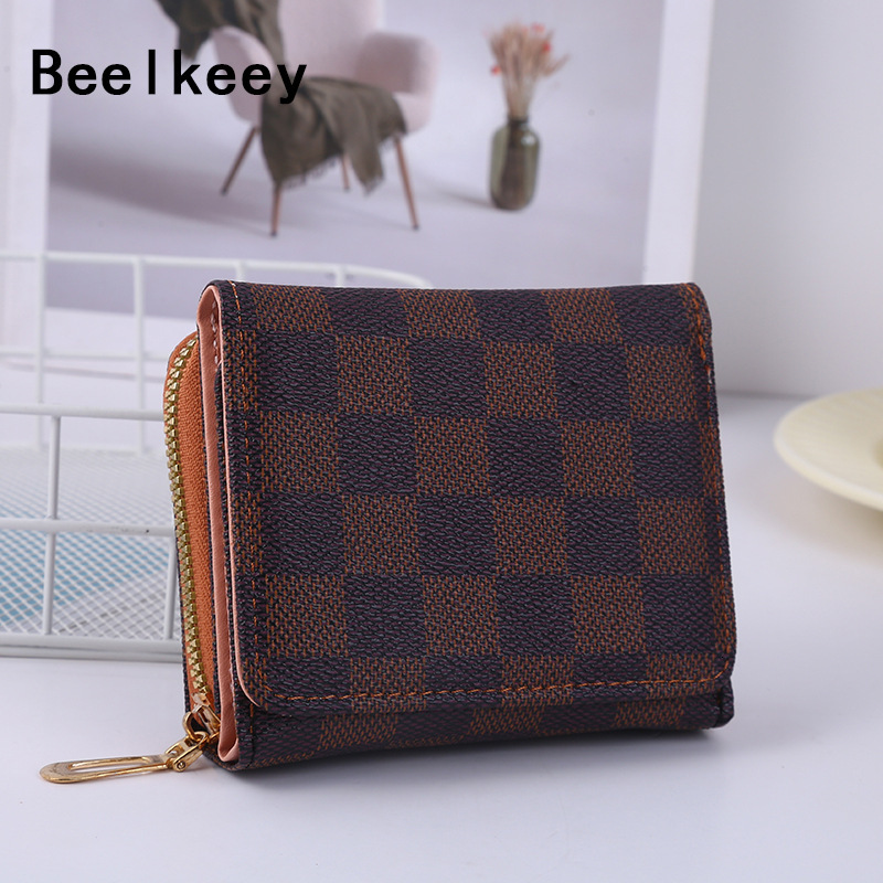 New Wallet For Luxury Bag Women With Multiple Card Slots Large Cash Clip Coin Designer Bag Purse European And American Trendy Zipper And Buckle Short 