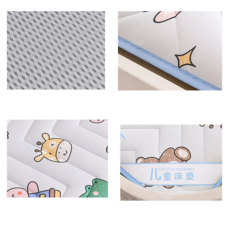 Baby crib set baby mattress baby latex pad baby kindergarten baby crib set baby crib 250409