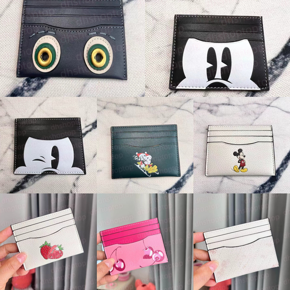 card holder Wallet designer wallet designer card holder mens women cardholder pattern design wallet leather a variety of colors to choose fashion