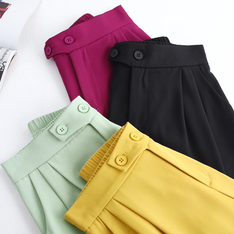 2025S Women s Designer Shorts High Waist Summer Hot Pants Thin Loose Casual Middle Pants Straight Wide Legs Outdoor Beach Pants