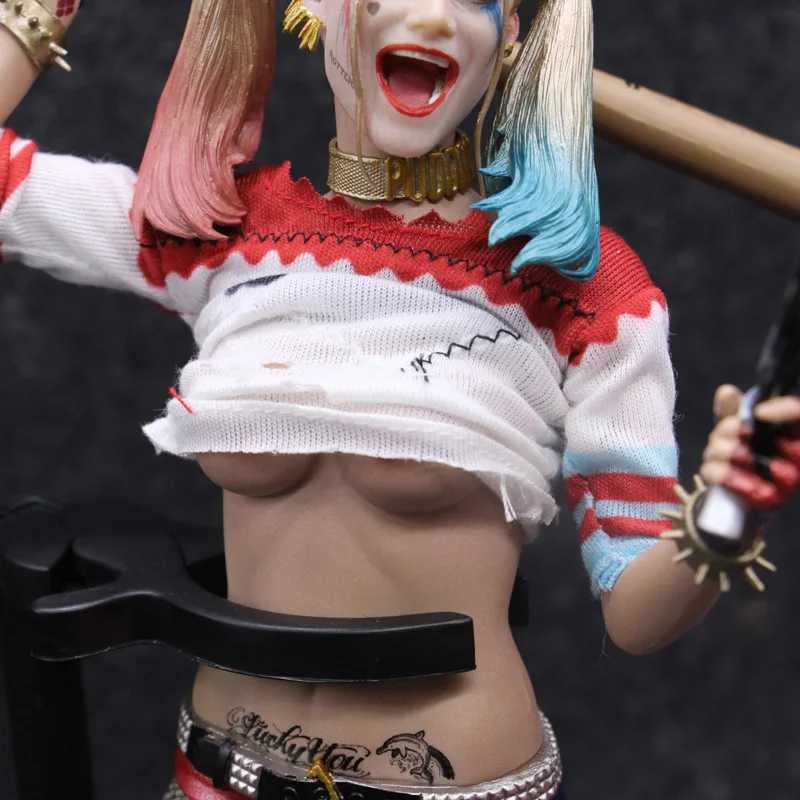 Crazy Toys Harley Quinn Action Figure 1/6th Scale Collectible With Real Frabic Cloth 30 Collectable Model Toy Gift X2504091