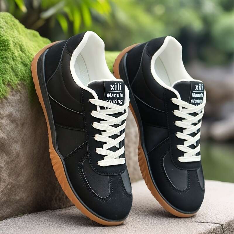 designer shoes sneaker men women Casual Sports Korean Version Versatile Trendy Autumn and Winter Flat Board Men's Black Work Shoes