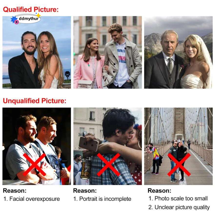 Personalized Photo Name Wallet for Men And Women PU Leather Short Tri-fold Zipper Coin Pocket Retro High Capacity Purse Gift ddmythur