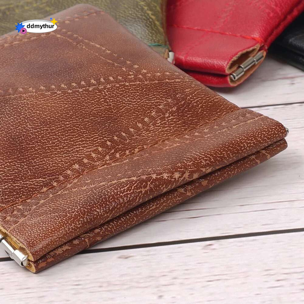Mini Portable Coin Purset Men and Women'S Wallet Headphone Storage Bag PU Leather Change Money Pouch Card Holder Stylish ddmythur