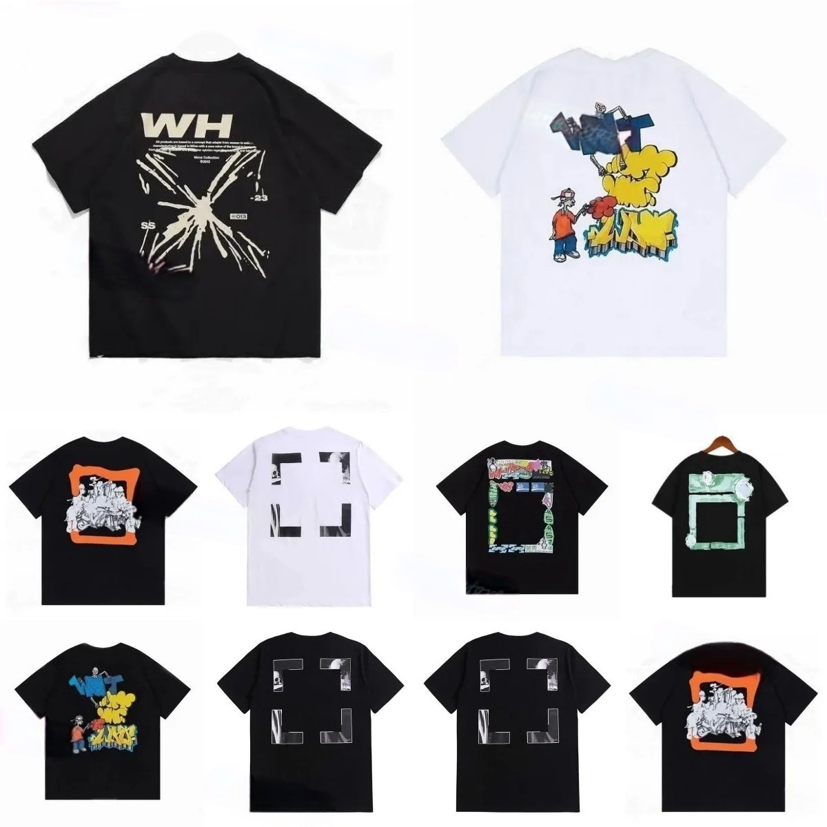 Men's T-shirts Summer t Shirt Mens Womens Designers hoodie Loose Tees Tops Man Casual Luxurys Clothing Streetwear Shorts Sleeve Polo Tshirt