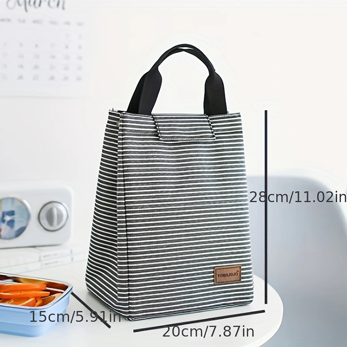 Mens and womens insulated lunch boxes large waterproof bags reusable adult 250408