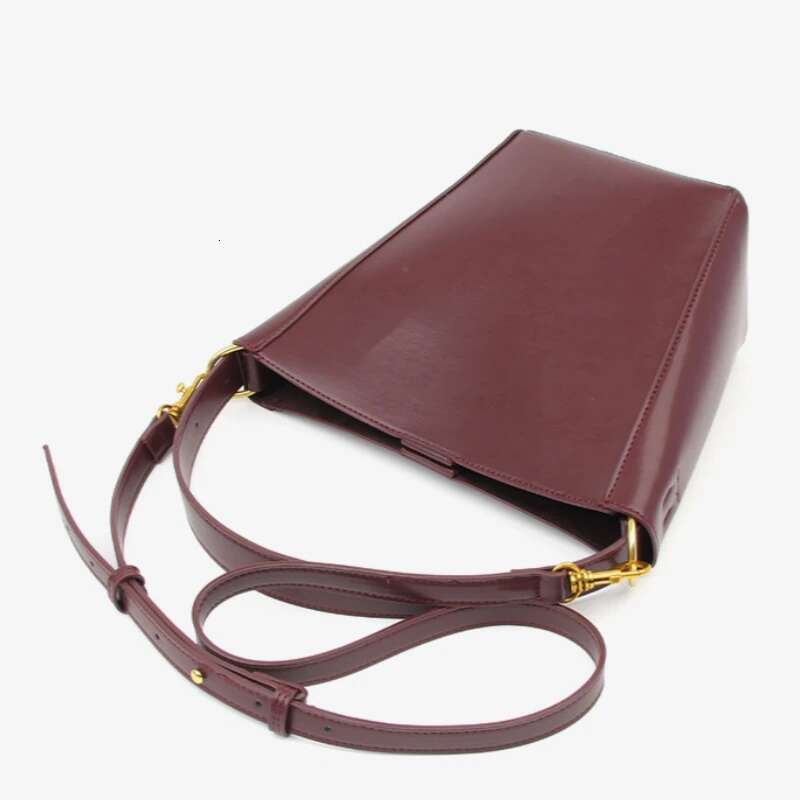 Meet You Woman Bucket Solid Color Soft Pu Leather Handbag Brand Design Casual Shoulder Crossbody Bag 2 Piece/Set 2025