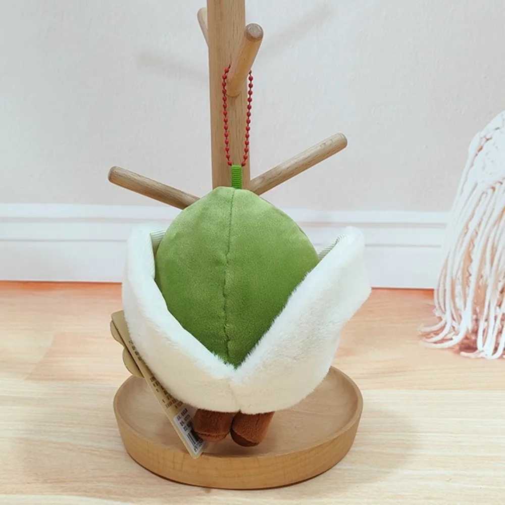 Pocket Charm Simulated Food Plush Doll Pendant Decoration Persimon Plush Keychain Kaii Cute Pistachio Plush PendantXJ250409