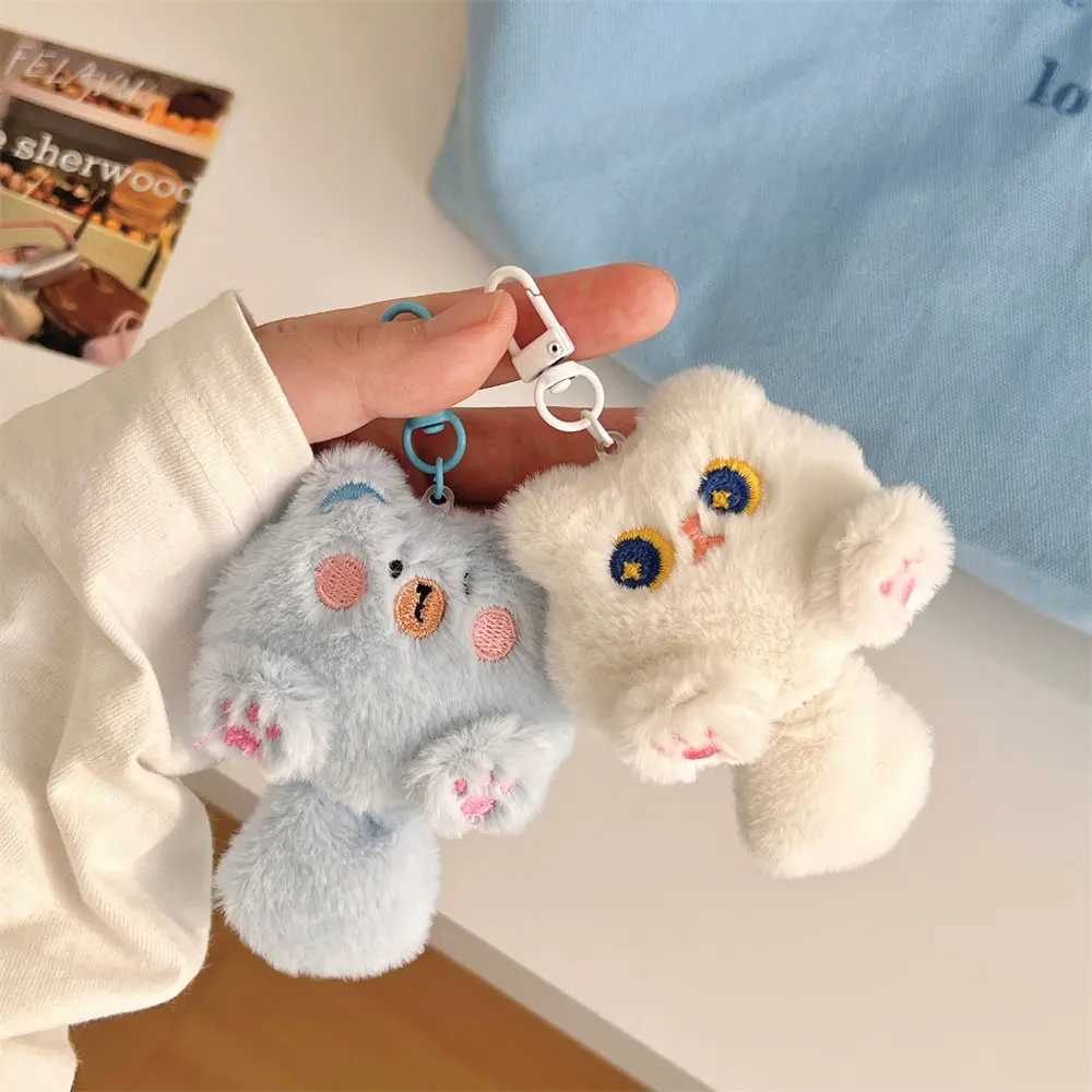 Cute Plush Cartoon Cat Doll Pendant Soft and Cute Girl Backpack Decoration Pendant Doll Student GiftXJ250409