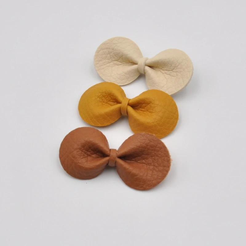 16 pieces/batch of 2-inch Hademade round bow hair clips for baby soft nylon headbands and baby hair clips 250409