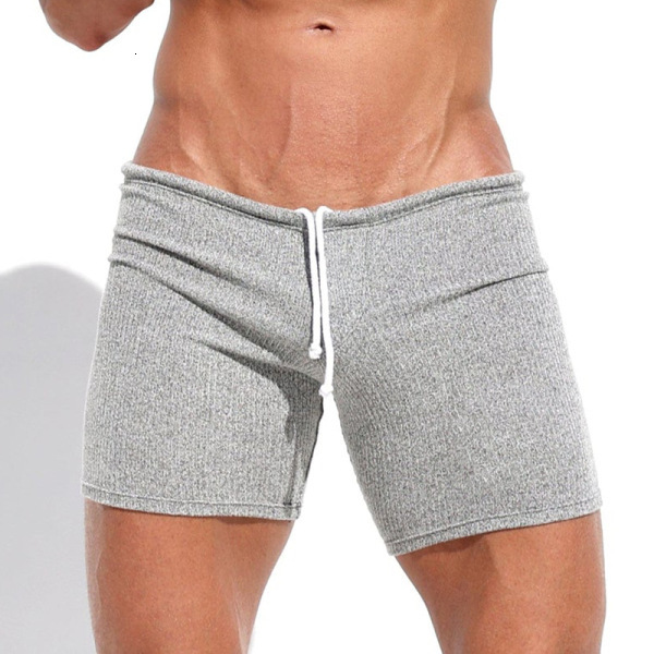 2025 New Designer Men Shorts Large Summer Men's Sexy Lace Up Shorts Holiday Casual 3/4 Pants