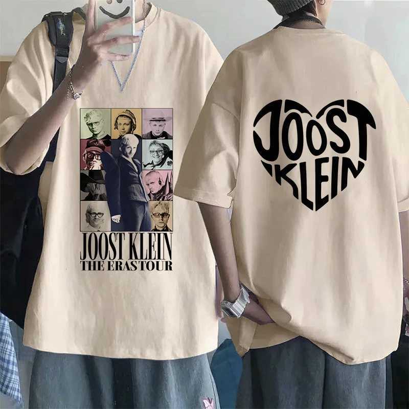 I like Joost Klein hip-hop T-shirt mens funny manga T-shirt Europapa Harajuku Y2k summer top fashion EU Szie T-shirt mensXJ250409