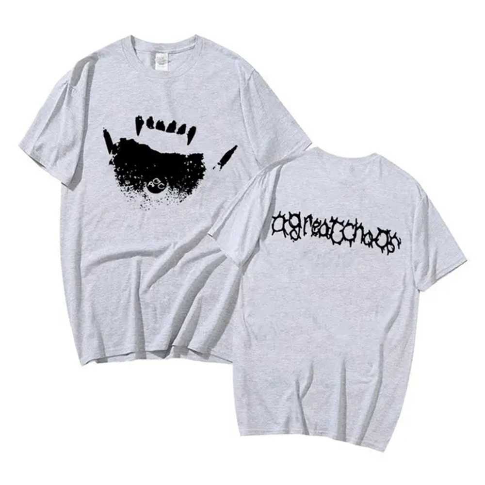 Ken Carson AGC Actual Hate Youth X Upper T-shirt A Big Mess Opium Printed Mens T-shirt 100% Cotton T-shirtXJ250409