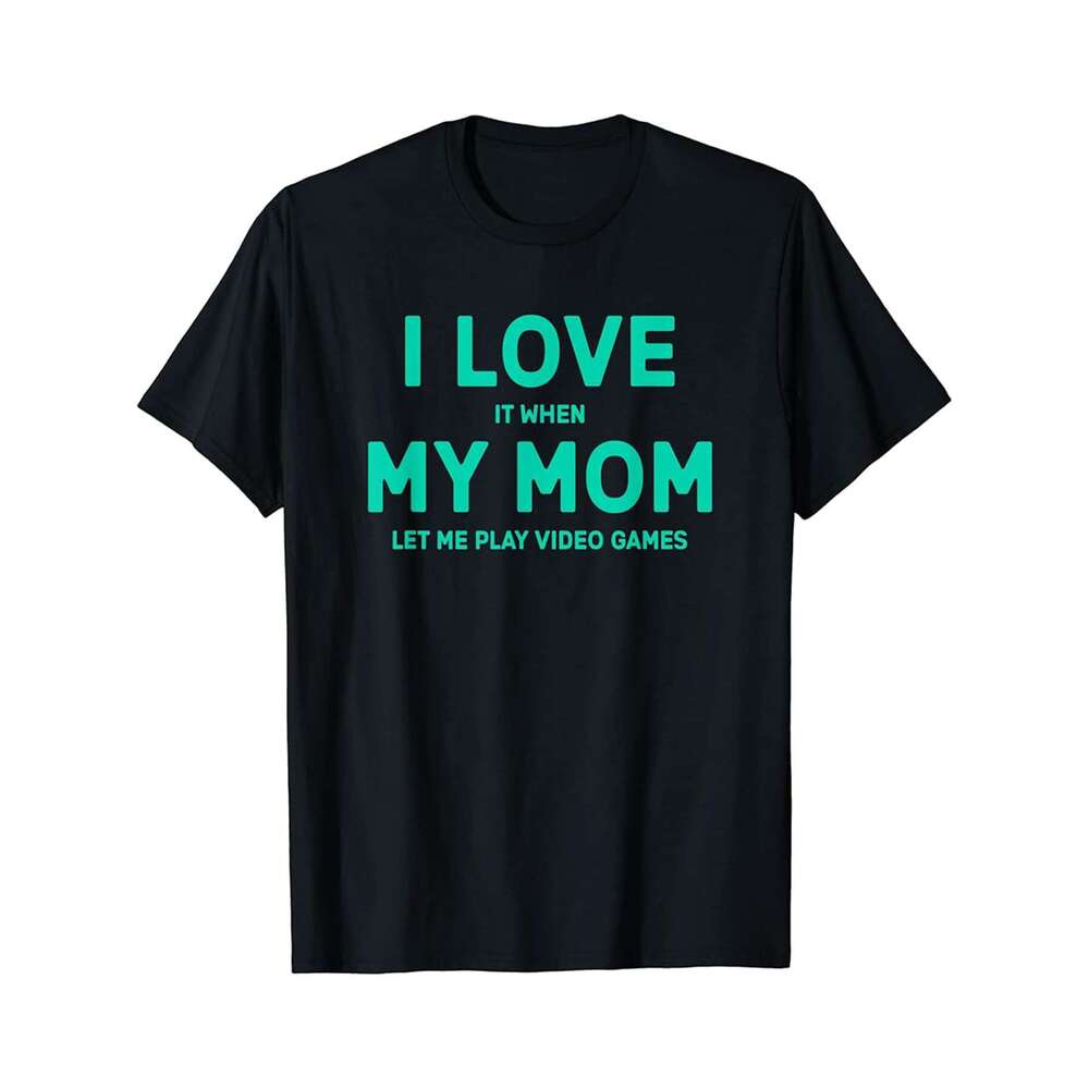 Designer T shirt I Love My Awesome Mom Funny Mothers Day Buffalo Plaid Heart - 220g Tshits