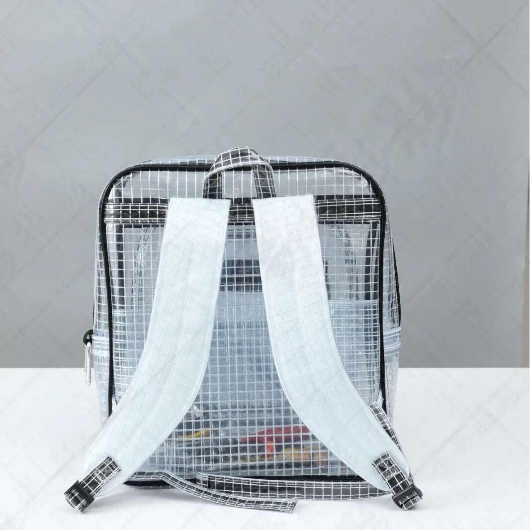 Transparent Dust-Free Clean Backpack, Waterproof Crossbody Bag, Anti-Static PVC Mesh Backpack