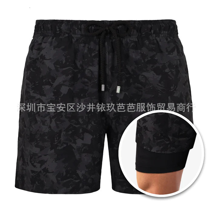 2025 New Designer Men Shorts Summer Men Beach Pants Sports Print Double Layer Shorts Product Upgrade Pocket Drainage