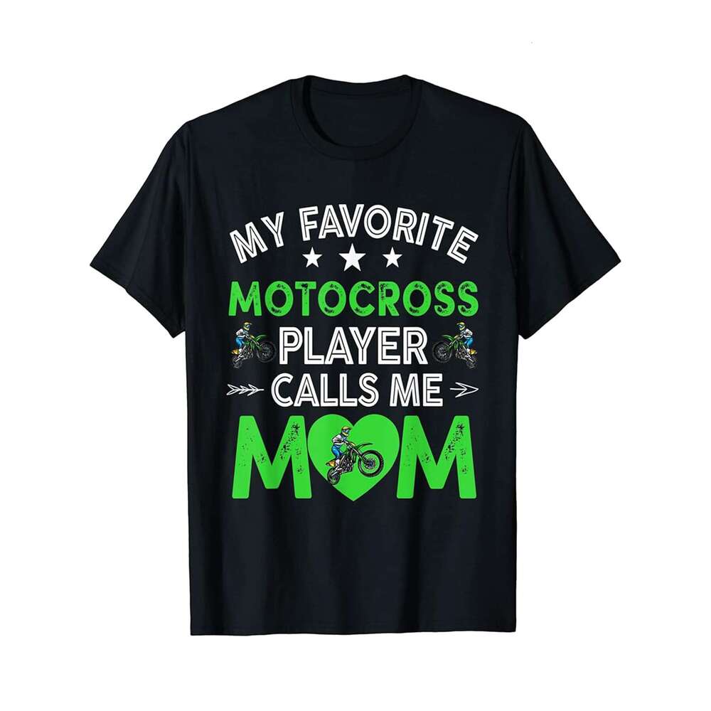 Designer T shirt My Favorite Lacrosse Player Calls Me Mom Mothers Day Men - 220g Tshits
