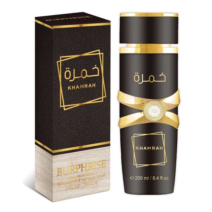 250ML 8.4FL. OZ Khamrah Arabic Neutral perfume Lasting perfume Fragrance Notes perfume sprayXJ250409