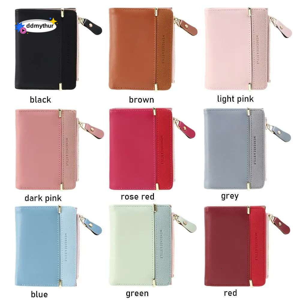 Fashion Small Hasp Short Wallet Women Coin Purse Card Holder Mini Clutch ddmythur