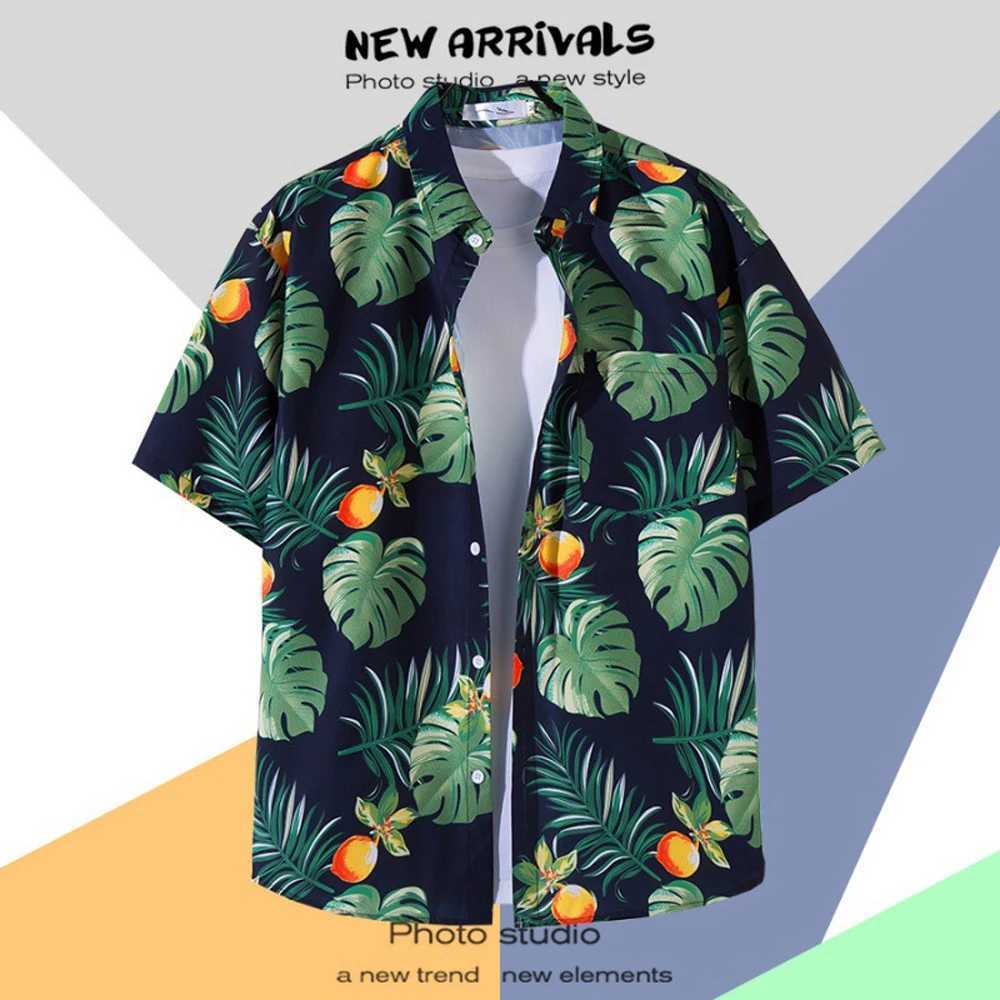 Hawaiian Shirts 3D floral print mens shirt Hawaii vacation beach shirt personalized customization unisex clothing W250414
