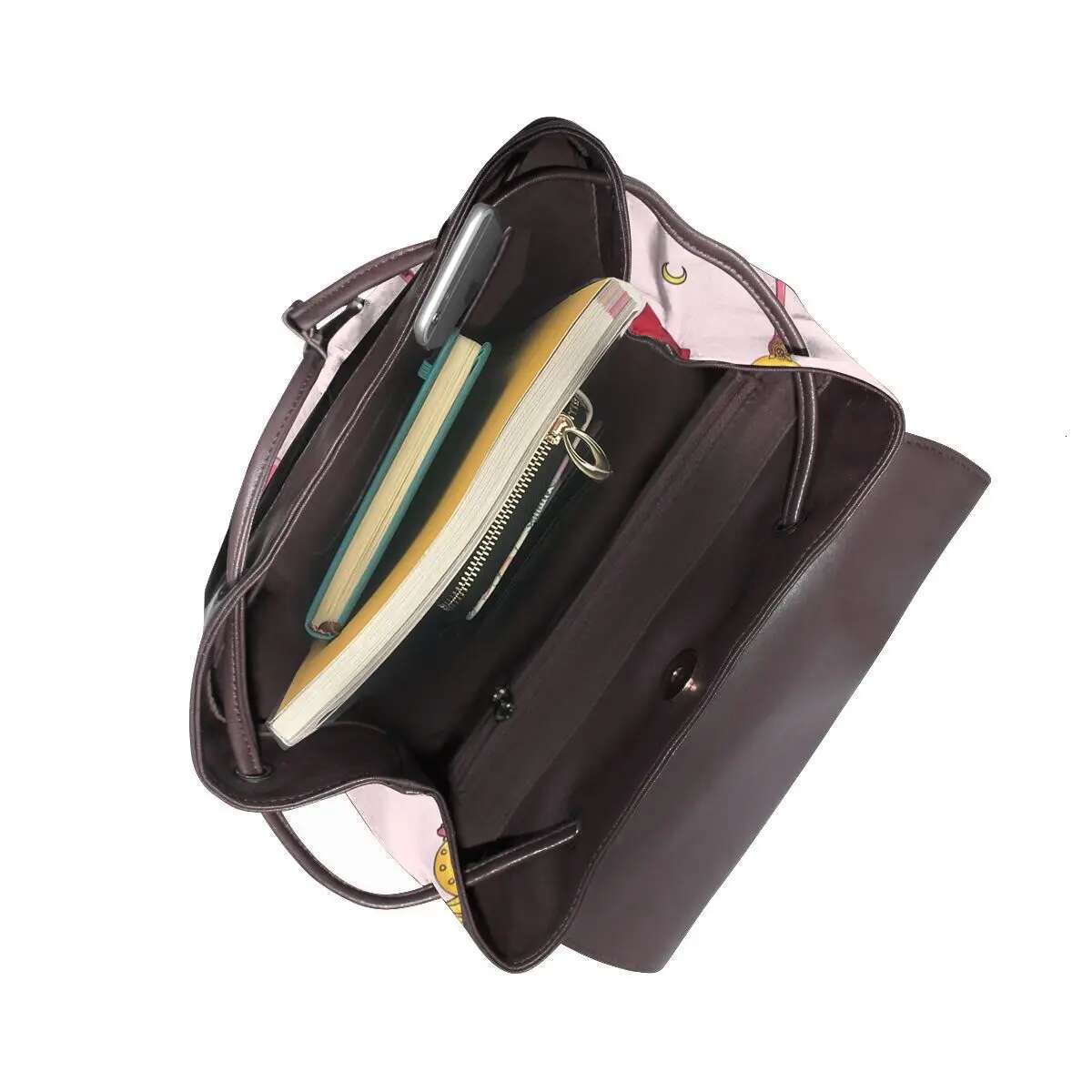 New Women's Multifunction Sailor-Moon Backpack Casual Leather School For Girls Fashion Travel Shoulder Bag