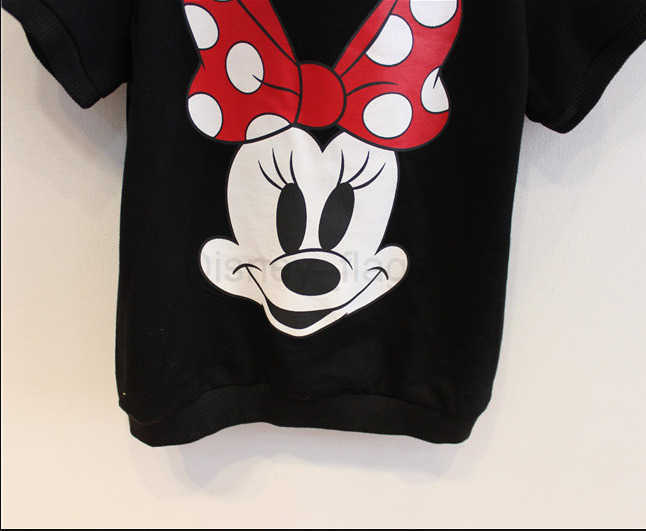 Disney Childrens Set Kindergarten Childrens Day Performance Costume Mickey Mouse Short Sleeves Girls two-piece dress setXJ250409