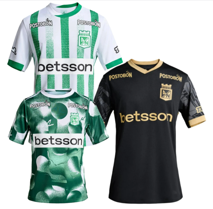 2025 2026 Atletico Nacional soccer jerseys MORELOS CARDONA SARMIENTO HINESTROZA ZAPATA CAMPUZANO ANGULO CEPPELINI 24 25 26 home away football shirt