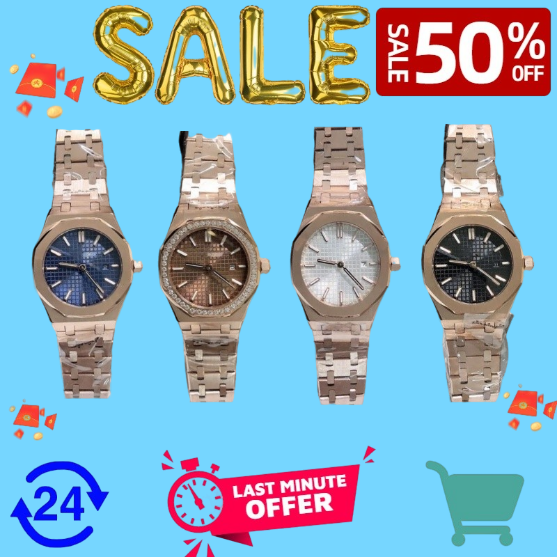 High quality ladies watch women diamond watch fashion watch Sapphire watch 33mm All stainless steel quartz movement Luxury Box Designer Women's Classic Fashion