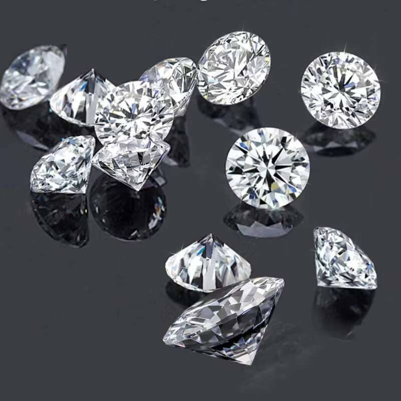 0.5-6CT Stock Available GRA Moissanite D Color VVS Clarity for Men Cuban Bracelet Iced Watch Diamond Ring