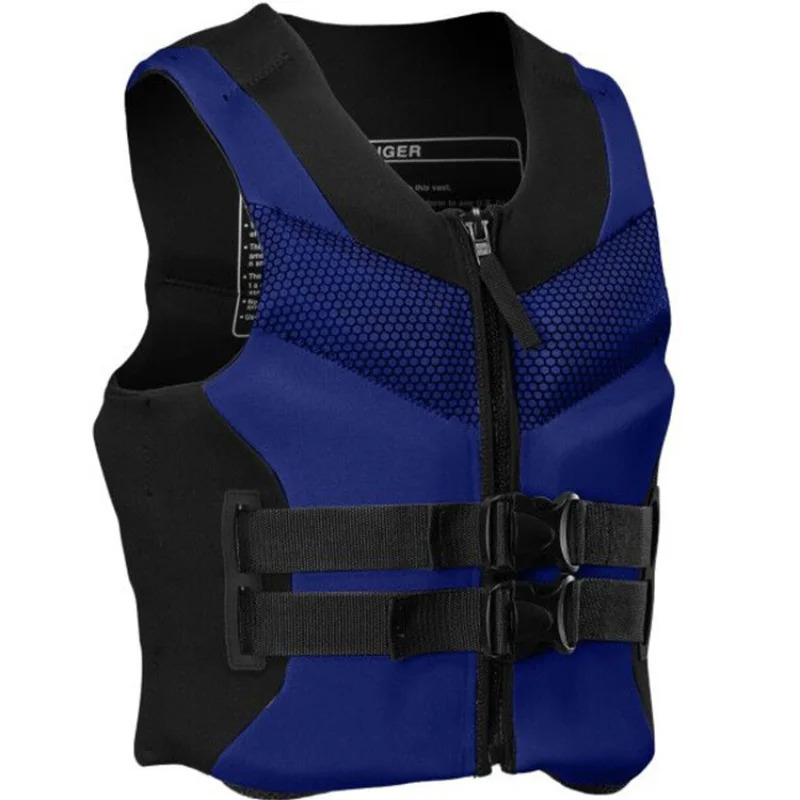 Professional Buoyancy Life Jacket Tank Top made of chloroprene rubber material suitable for men women surfing motorboat fishing 250409