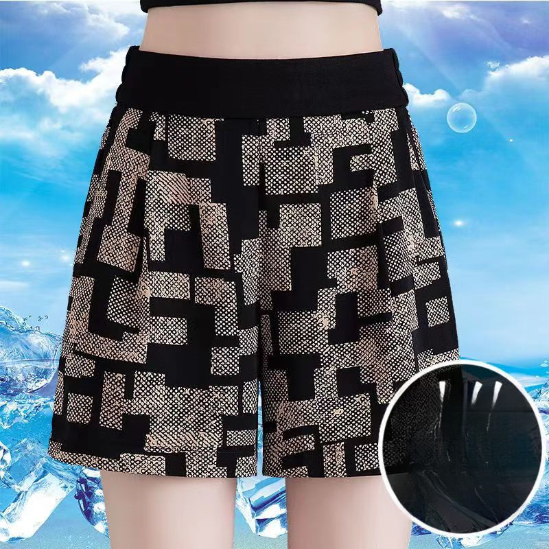 2025S Women s Designer Shorts Chiffon Shorts Summer Slim Fit New High Waist Loose Sports Casual Wide Leg Hot Pants Beach Pants