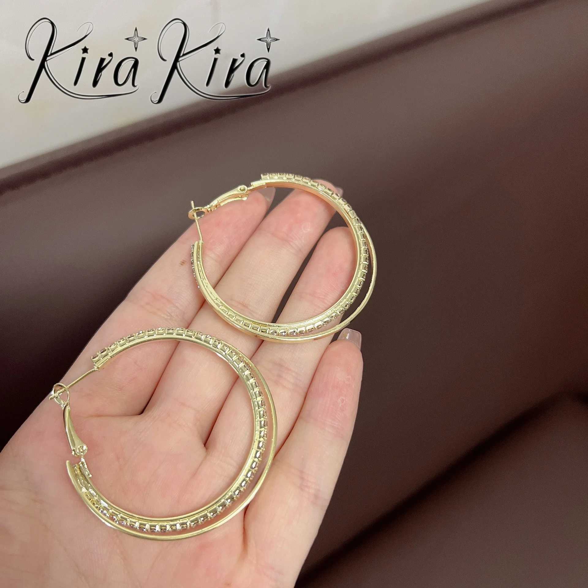 Diamond Simple Bracelet Eardrop Earring Korean Simple Temperamental Z250408