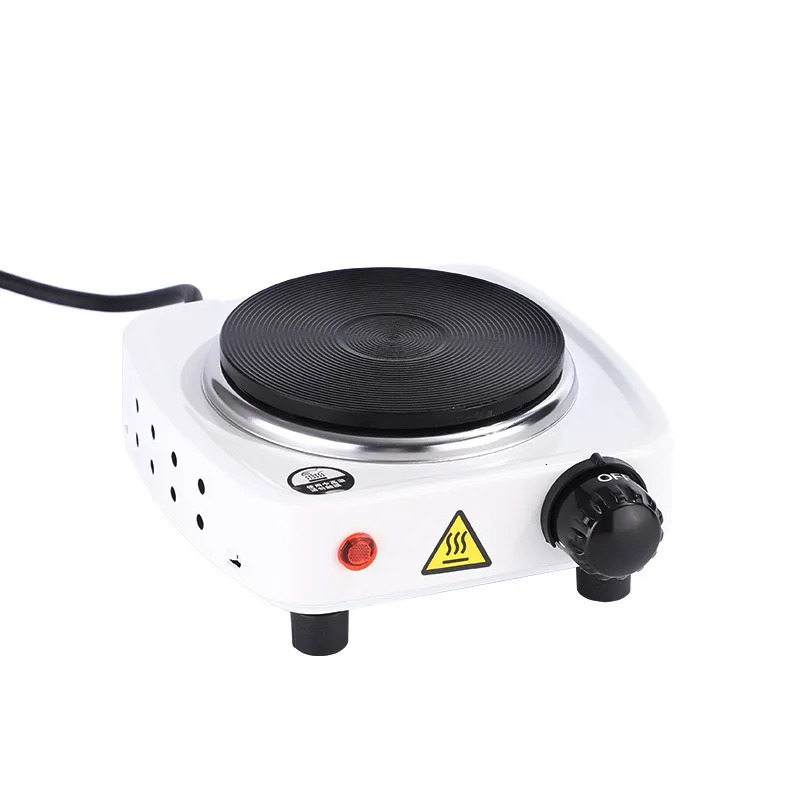 500W Electric Tea Warmer Stove Portable Cast Iron Plate Coffee Milk Heater Adjustable Temperatur Induction Cooker 250402