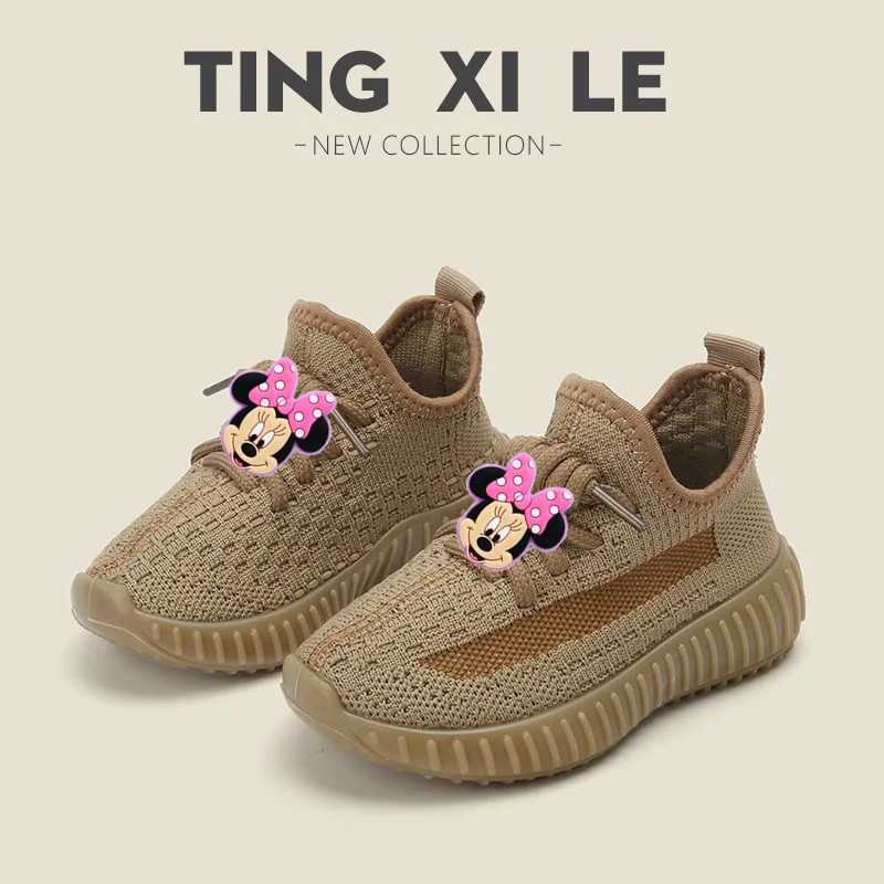 Children Spring and Autumn Lighting Socks Casual Shoes Boys and Girls Flight Weaving Sports Shoes Baby Running Shoes X250409