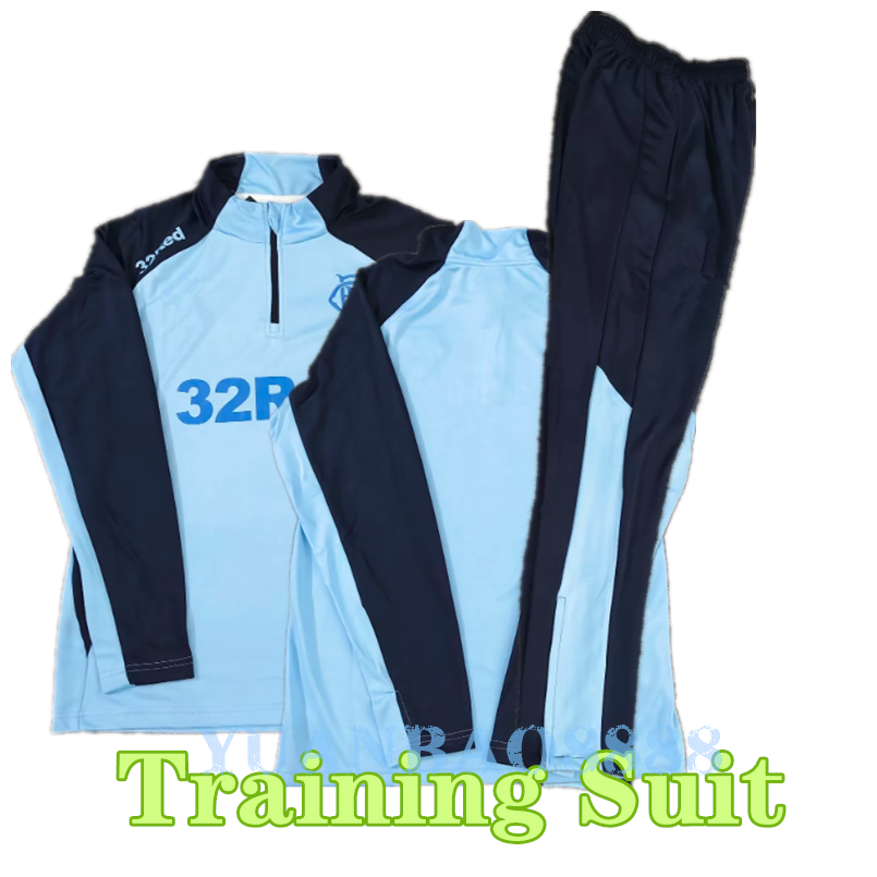 2025 26 Glasgow RangersS Training Suit tracksuit training Half pull long sleeve soccer jerseys football shirt