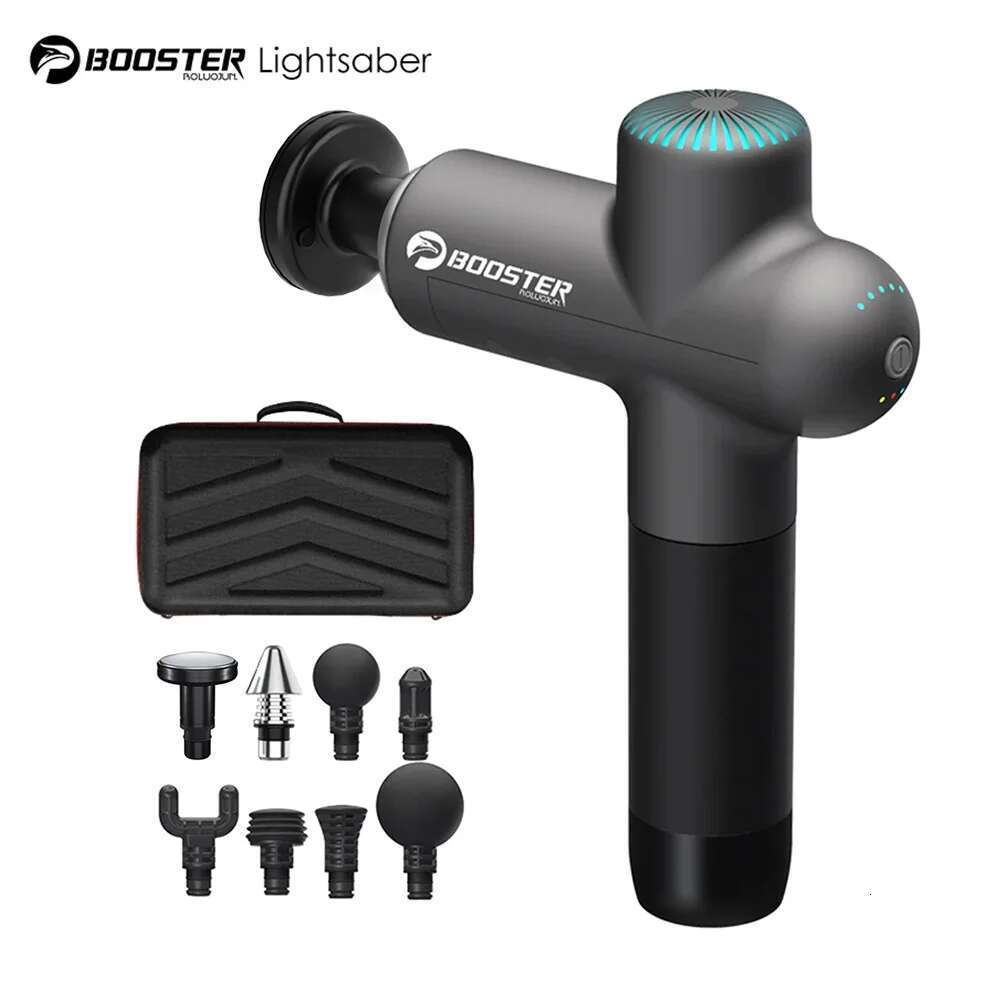 Booster Neck Massager 7.4V Smart Hit Fascia Gun for Body Massage Relaxation Fiess Electric Muscle Massag
