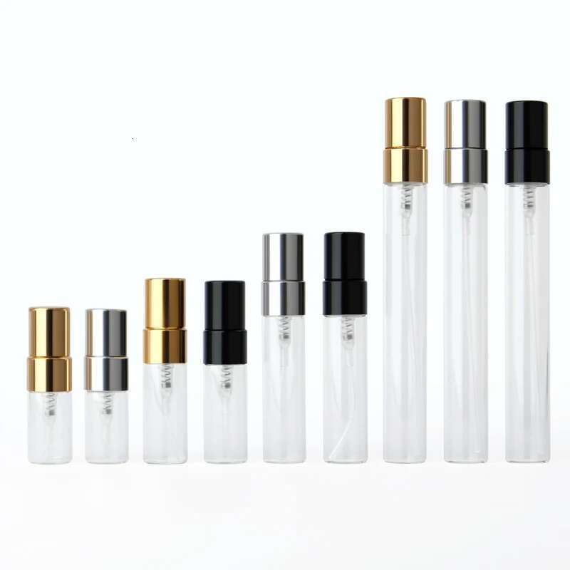 100PCS/Lot 2ml/3ml/5ml/10ml Refillable Empty Spray Bottle Atomizer Perfume Bottles