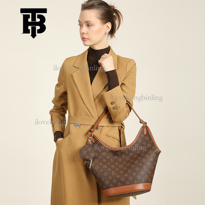 TB BHULAMTE Large Capacity Handbags - Retro Flower Color Block Crossbody Shoulder Bags for Women Z260224