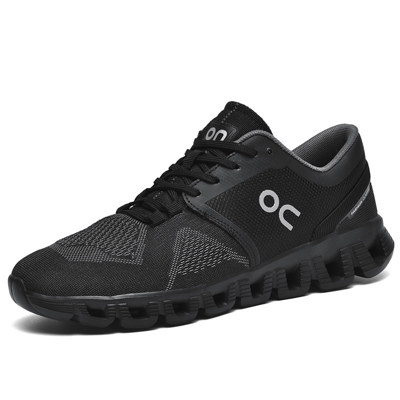 Free shipping designer sport shoe men black white blue gray comfortable breathable wear-resisting outdoor casual shoe 2025