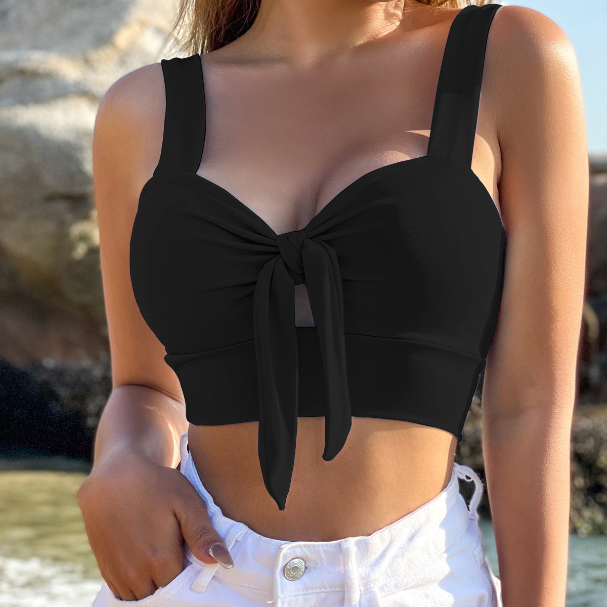 2025 new sexy womens clothing bow sexy suspender