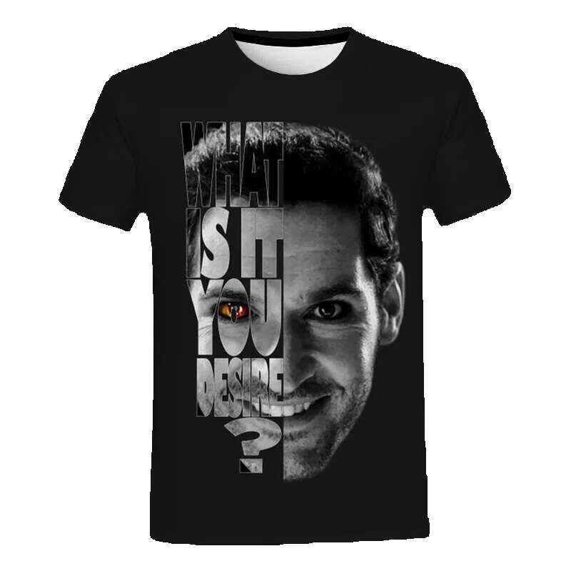 3D TV series Lucifer Men and Women from the School of Economics, short sleeved, casual streetwear, fashion, popular, Y-Haruku, Respzed, 2021